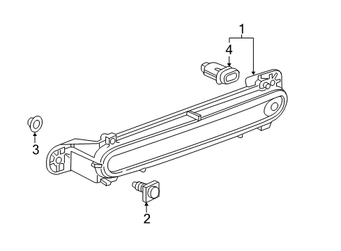 2016 Chevy Malibu Limited High Mount Lamps Diagram