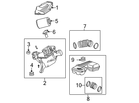 2005 GMC Canyon Air Intake Diagram 2 - Thumbnail