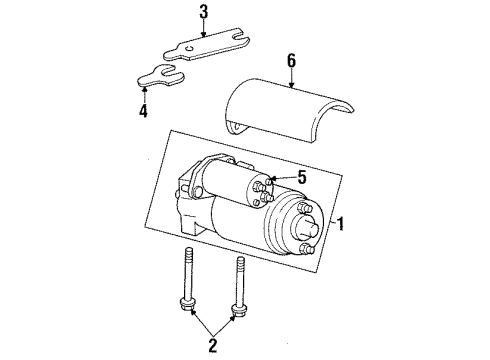 1994 GMC C2500 Starter, Electrical Diagram 3 - Thumbnail