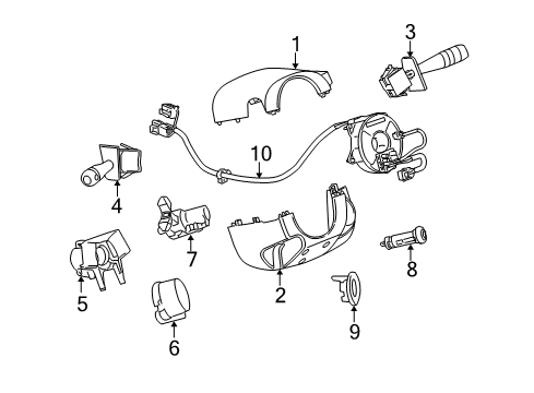 2006 Pontiac Torrent Switches Diagram 2 - Thumbnail