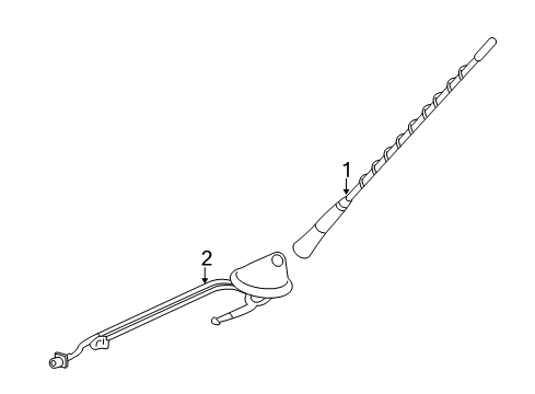 2014 Chevy Caprice Antenna & Radio Diagram