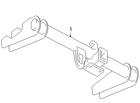 2003 Chevy Silverado 2500 Trailer Hitch Components Diagram 3 - Thumbnail