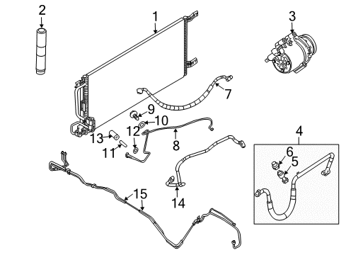 2006 Saturn Relay Auxiliary Heater & A/C Diagram 1 - Thumbnail