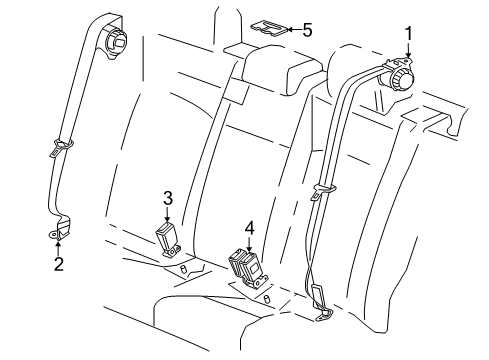 2018 Chevy Cruze Seat Belt Diagram