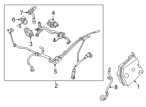 2019 Cadillac CT6 Turbocharger Diagram 4 - Thumbnail