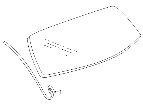 2007 Chevy Monte Carlo Antenna & Radio Diagram