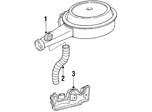 1986 Pontiac Grand Prix Air Intake Diagram