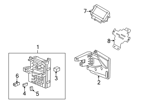 2011 Cadillac CTS Electrical Components Diagram 18 - Thumbnail