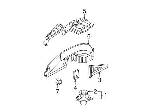 2002 Oldsmobile Alero Blower Motor & Fan, Air Condition Diagram