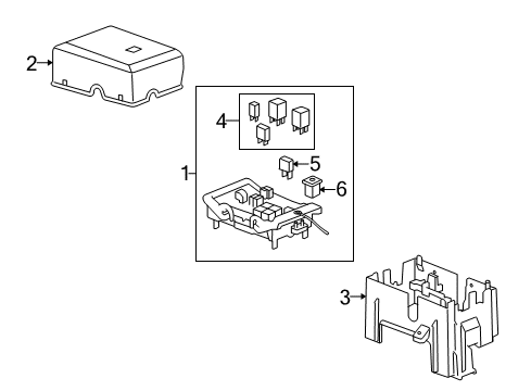 2012 Chevy Tahoe Fuse & Relay Diagram 3 - Thumbnail