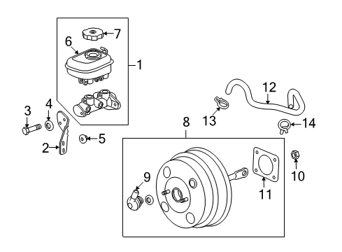 2008 Pontiac G8 Dash Panel Components Diagram