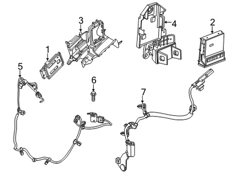 2020 Cadillac CT5 Ride Control Diagram