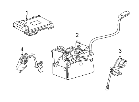 2019 Chevy Tahoe Ride Control Diagram