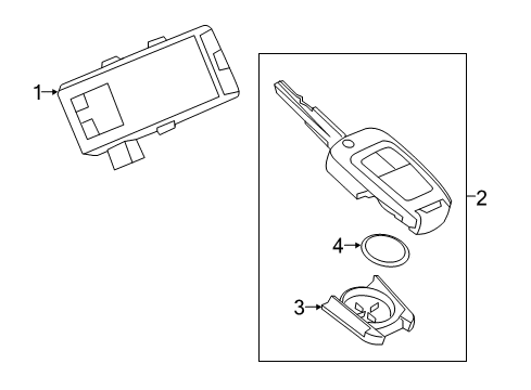 2020 Chevy Spark Keyless Entry Components Diagram 2 - Thumbnail