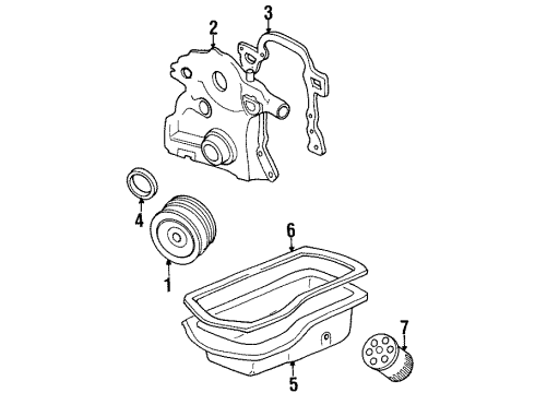 1993 Oldsmobile Achieva Filters Diagram 3 - Thumbnail