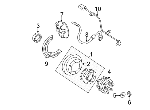 2000 Chevy K3500 Anti-Lock Brakes Diagram 2 - Thumbnail