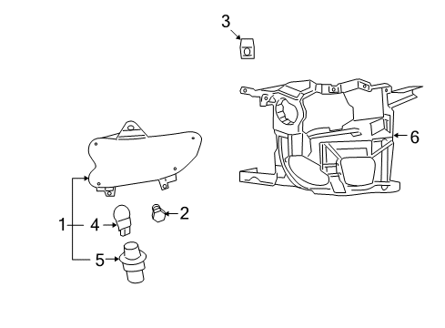 2009 Buick Enclave Daytime Running Lamps Diagram