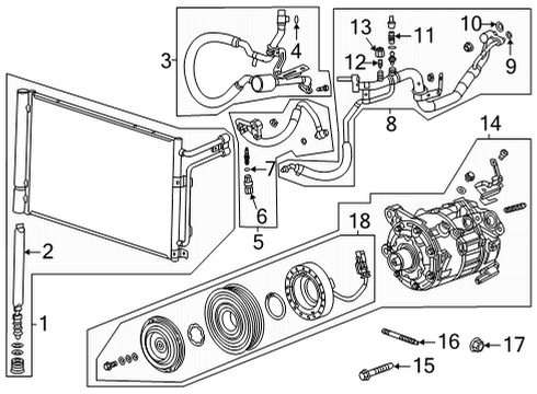 2022 Cadillac CT5 Air Conditioner Diagram 2 - Thumbnail