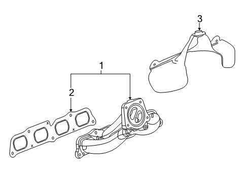 2015 Cadillac CTS Exhaust Manifold Diagram