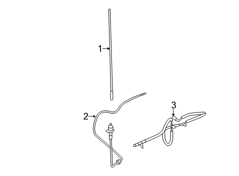 2014 Chevy Silverado 2500 HD Antenna & Radio Diagram 2 - Thumbnail