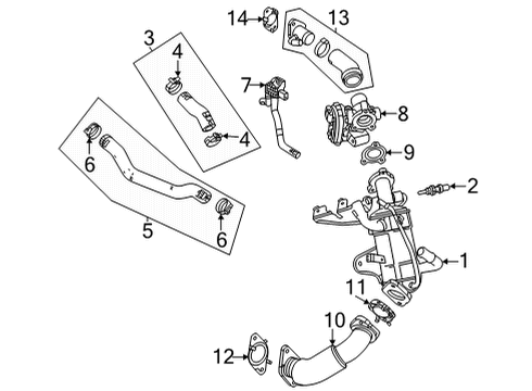 2023 Chevy Tahoe EGR System Diagram