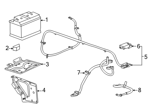 2014 GMC Sierra 2500 HD Battery Diagram 4 - Thumbnail