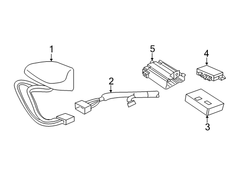 2017 Buick Envision Communication System Components Diagram