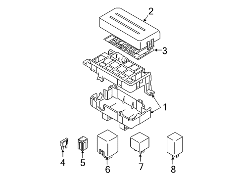 2004 Chevy Aveo Electrical Components Diagram