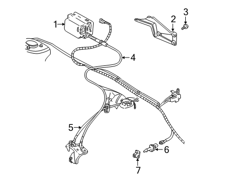 1995 Pontiac Sunfire Cruise Control System Diagram