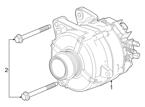 2024 Buick Encore GX Alternator Diagram