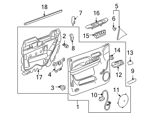 2013 Cadillac Escalade Power Seats Diagram 2 - Thumbnail