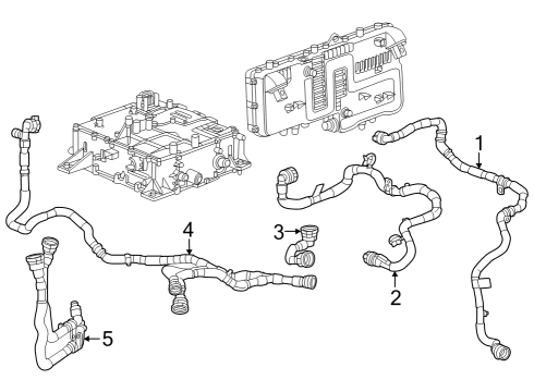 2023 Cadillac LYRIQ Cooling System  Diagram 6 - Thumbnail