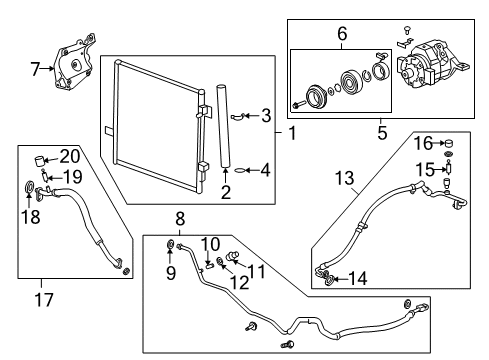 2008 Hummer H3 Switches & Sensors Diagram