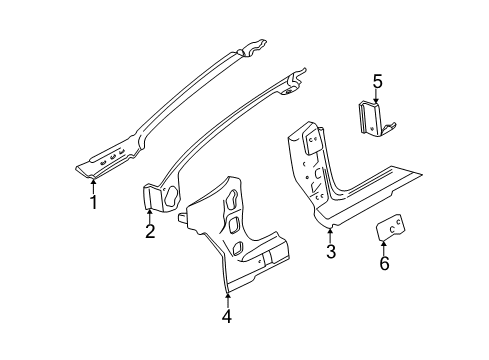 1997 Chevy Cavalier Uniside Diagram 1 - Thumbnail