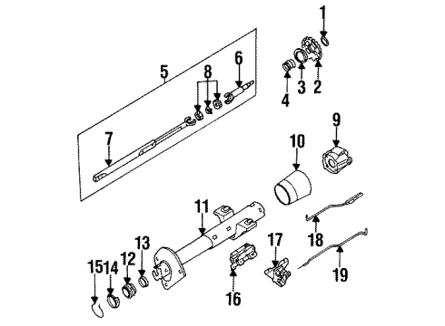 2001 Pontiac Firebird Ignition Lock, Electrical Diagram 2 - Thumbnail