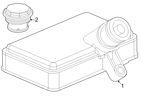 2023 Chevy Trailblazer Transaxle Parts Diagram 1 - Thumbnail