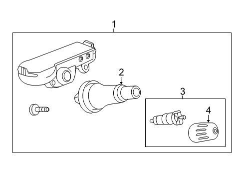 2019 Buick Cascada Tire Pressure Monitoring, Electrical Diagram