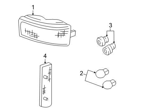 1995 Chevy K3500 Park Lamps Diagram 2 - Thumbnail