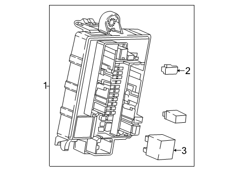 2021 Chevy Blazer Fuse & Relay Diagram 1 - Thumbnail