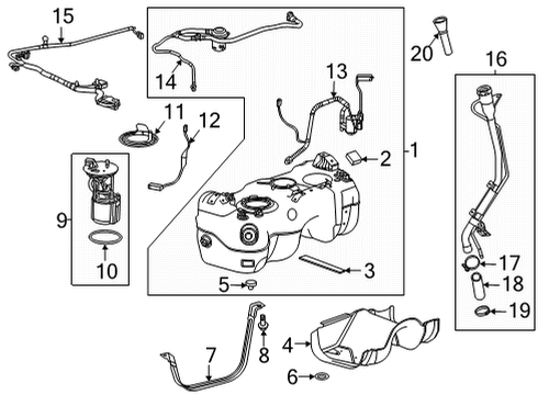 2021 Buick Encore GX Senders Diagram 1 - Thumbnail