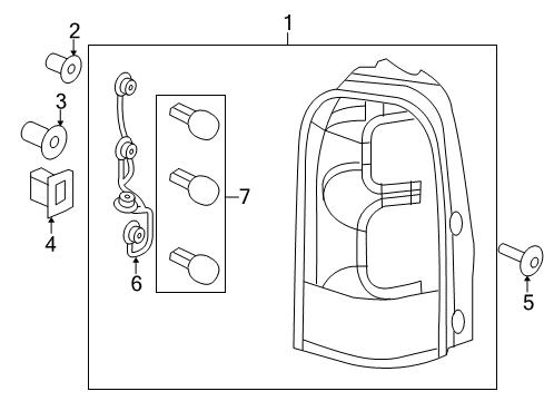 2006 Pontiac Montana Bulbs Diagram