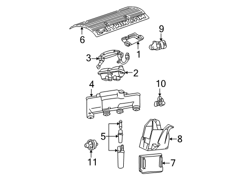 1997 Chevy Malibu Ignition System Diagram 1 - Thumbnail