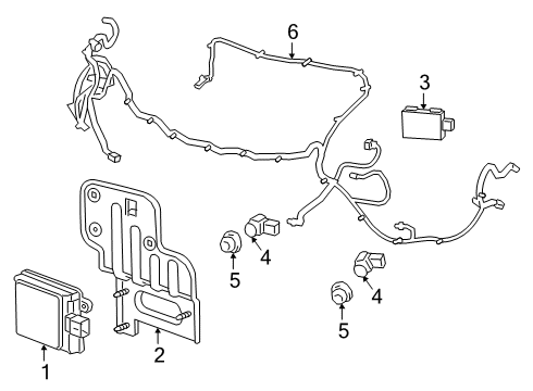 2021 Cadillac XT4 Cruise Control Diagram 1 - Thumbnail