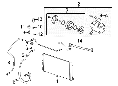 2008 Saturn Aura Switches & Sensors Diagram 2 - Thumbnail