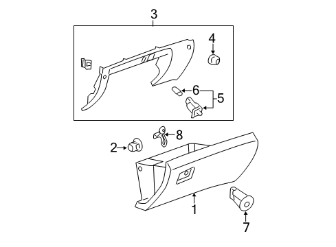 2010 Buick Enclave Glove Box Diagram