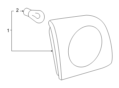 2008 Chevy Malibu Lamp,Back Up Diagram for 15271121