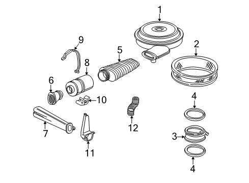 1995 GMC C1500 Filters Diagram 2 - Thumbnail