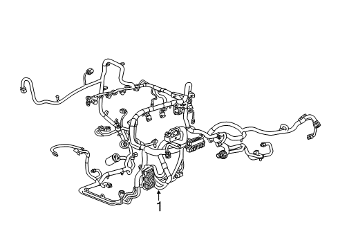 2019 GMC Sierra 3500 HD Wiring Harness Diagram