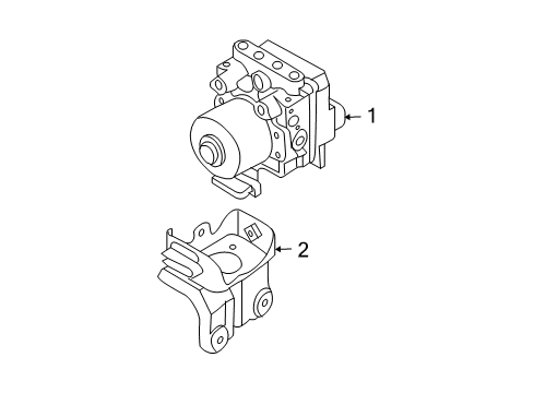 2008 Chevy Aveo5 Anti-Lock Brakes Diagram