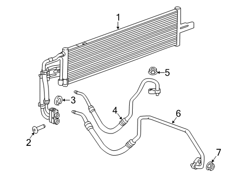 2018 Chevy Cruze Trans Oil Cooler Diagram